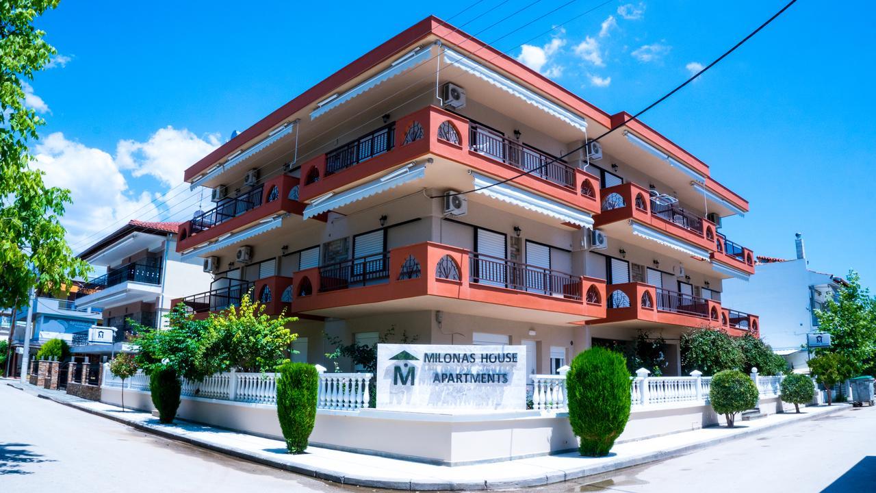 Milonas House Apartments Паралия-Дионисиу Экстерьер фото